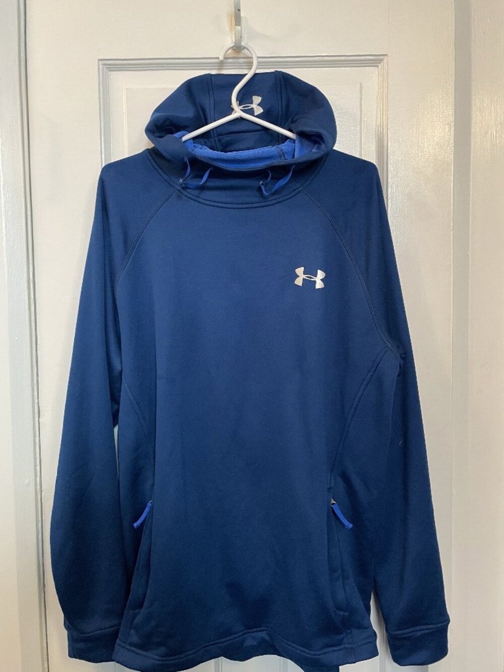 Under Armour Men's Tech 2.0 Blue Training Hoodie Size Large